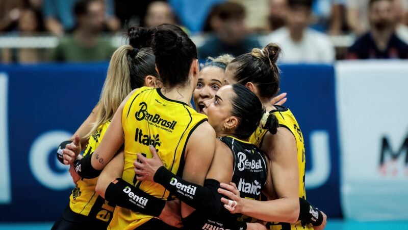 Em jogão de cinco sets, Praia Clube supera o Minas e fatura o título mineiro de vôlei