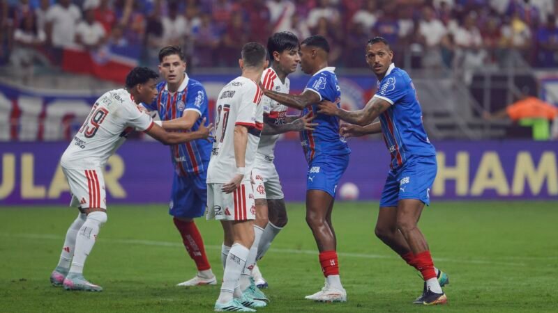 Atuações do Bahia: Roman Gomez, Juba e Marco Moreno recebem piores notas contra o Flamengo