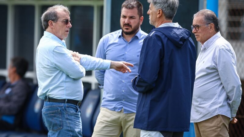 Grêmio discute premiação para elenco em caso de permanência na Série A