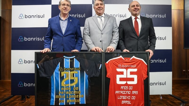 Saiba quanto Grêmio e Inter receberão com patrocínio máster até o fim do Brasileirão