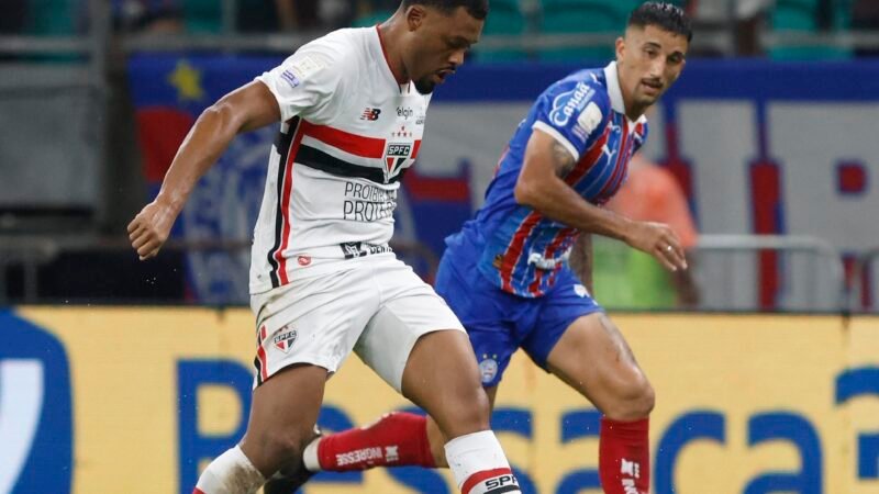 São Paulo evita cartões e perde só um pendurado para o clássico contra o Corinthians