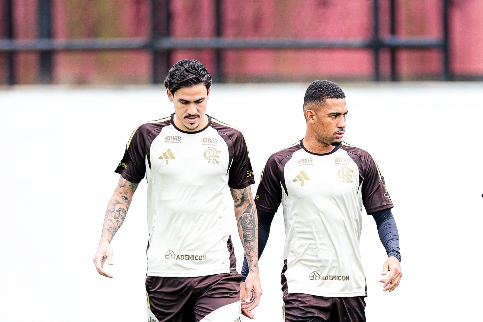 Com Pedro e Lino, mas sem cinco jogadores, Flamengo divulga relacionados para jogo contra o Santos
