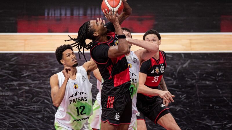 Flamengo atropela Paisas (COL) na estreia da Liga Sul-Americana de basquete