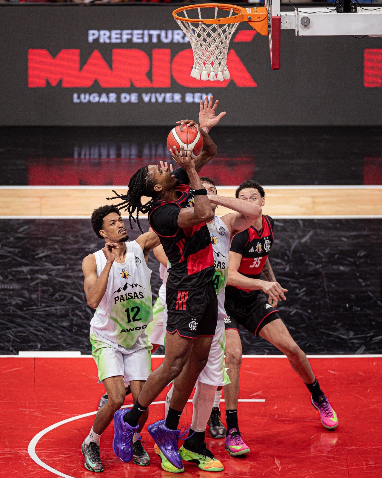 Flamengo atropela Paisas (COL) na estreia da Liga Sul-Americana de basquete