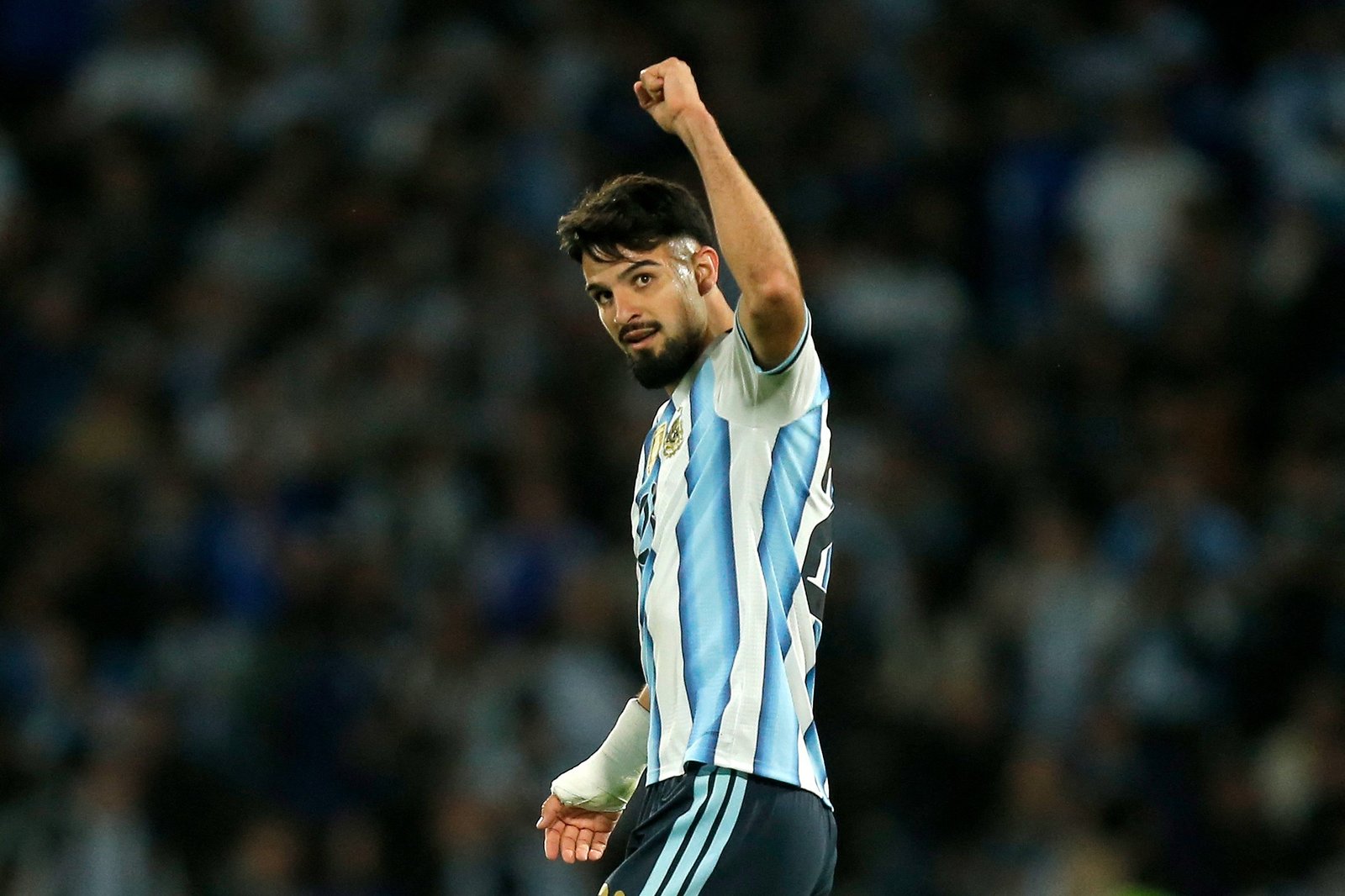 Flaco López, do Palmeiras, é elogiado por Scaloni: “Jogador muito completo”