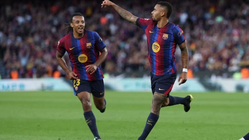 Gabriel Jesus é o vice-líder do Barcelona em média de participação em gols por minuto; veja