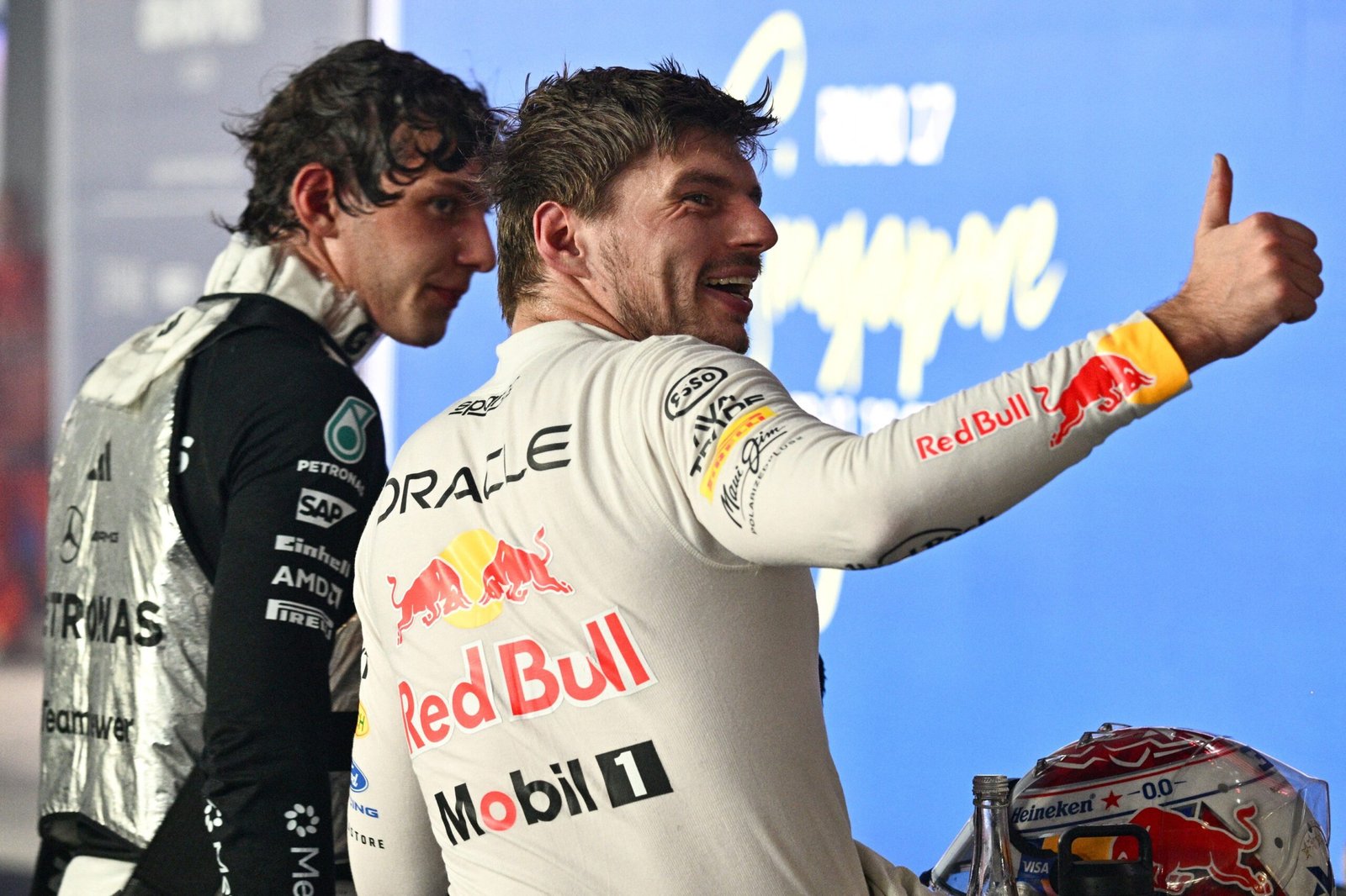 Antonelli mostra alívio com Verstappen longe de lutar por título: “Seria muito assustador”