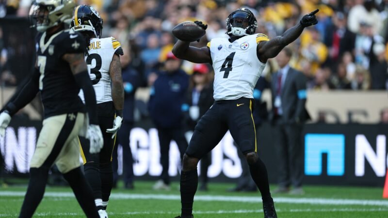 Steelers abusam do jogo corrido e vencem Saints no primeiro jogo da NFL na França