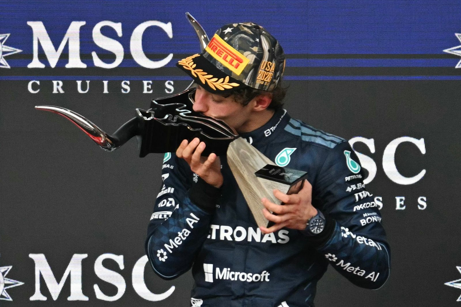 Antonelli chega a 98,8% de chance de ser campeão da F1 no México