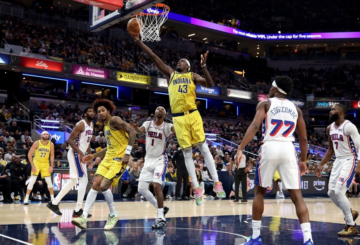 76ers aplicam virada no último quarto e voltam a vencer diante do Indiana Pacers