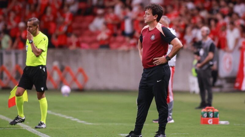Diniz também alimentou o azar no Corinthians