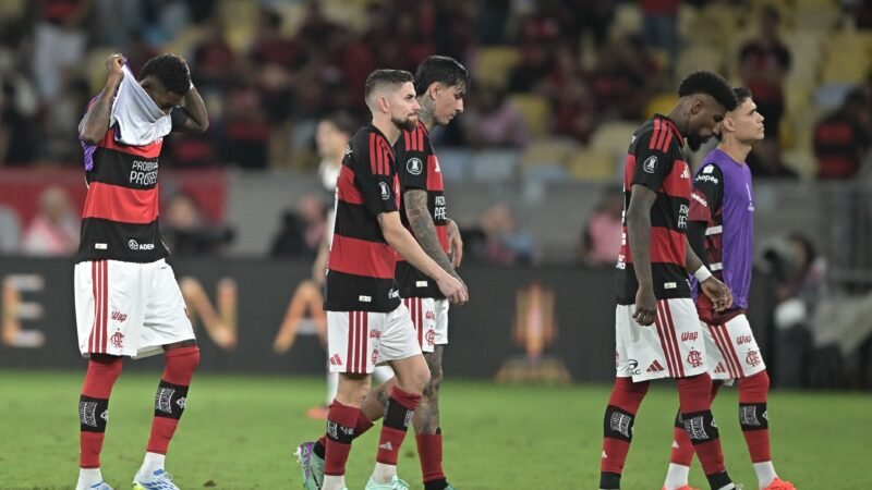 Flamengo sai da Libertadores invicto, mas decepção e sequência ruim elevam pressão no Brasileiro