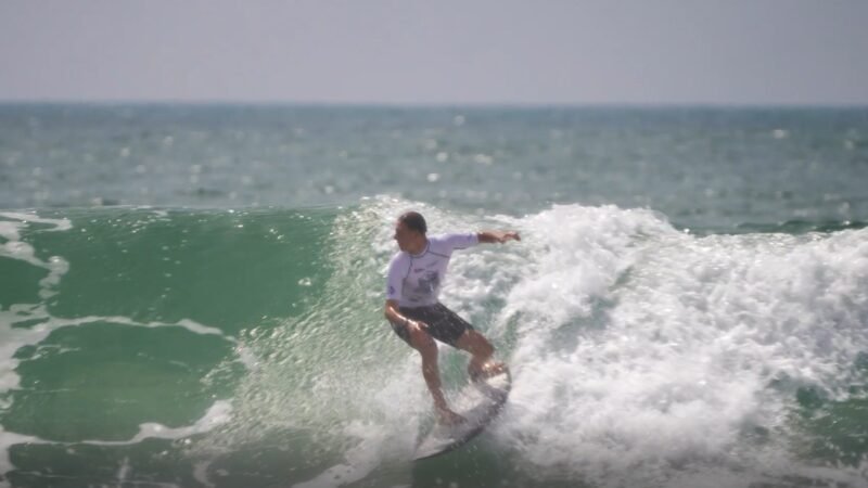 Segunda etapa do Circuito Catarinense de Surf Pro inicia com nota alta na primeira fase