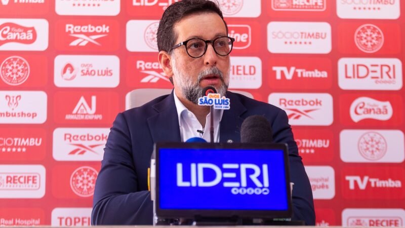 Presidente do Náutico fala sobre antecipação de receitas: “Não pode demonizar isso”