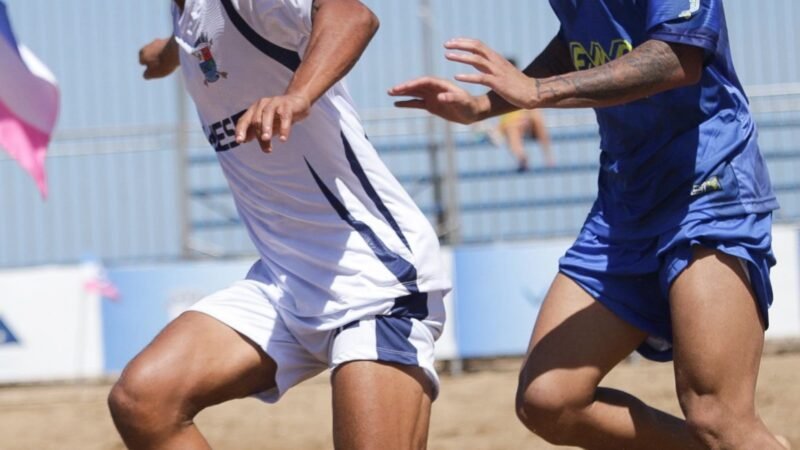 Anchieta vence duas vezes, e Vitória estreia com goleada no Capixaba de futebol de areia