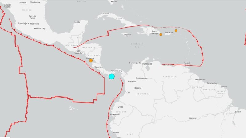 Terremoto de magnitude 7,7 atinge o Panamá, e alerta de tsunami é ativado