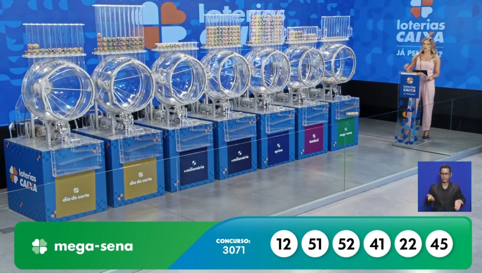Mega-Sena, concurso 3071: confira os números sorteados