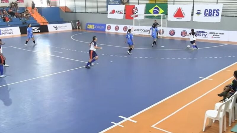 Epitaciolândia fica longe das semis após nova derrota da Taça Brasil de Futsal Feminino Sub-17