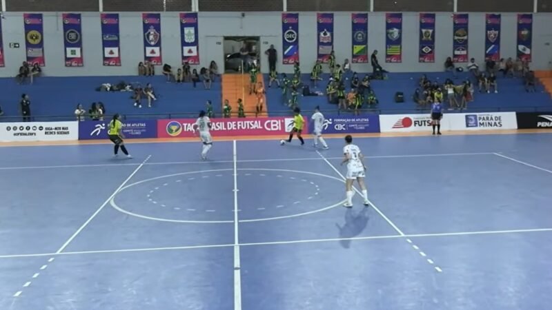 Epitaciolândia é goleado e fecha 1ª fase com pior campanha da Taça Brasil de Futsal Feminino Sub-17