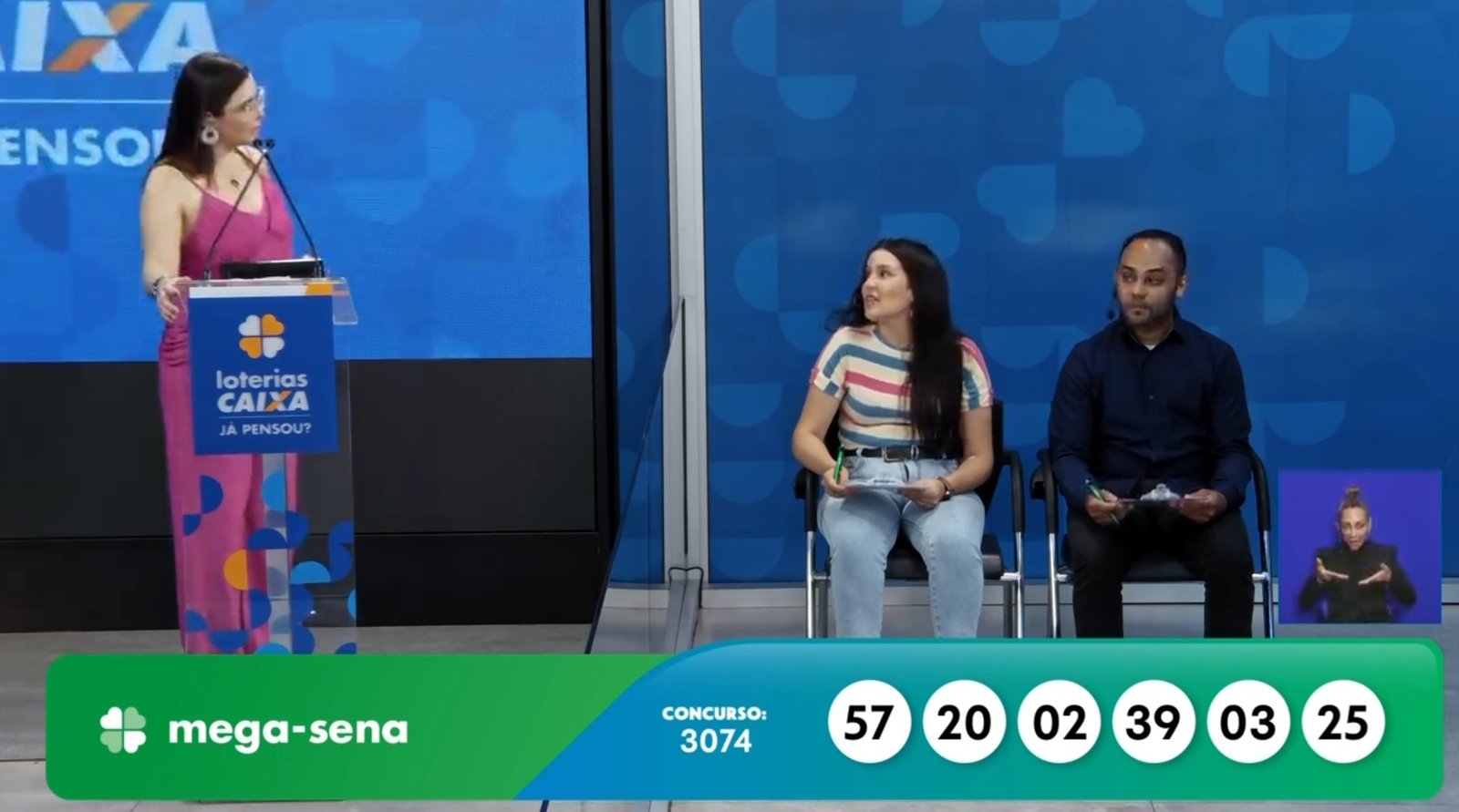 Mega-Sena, concurso 3074: confira os números sorteados