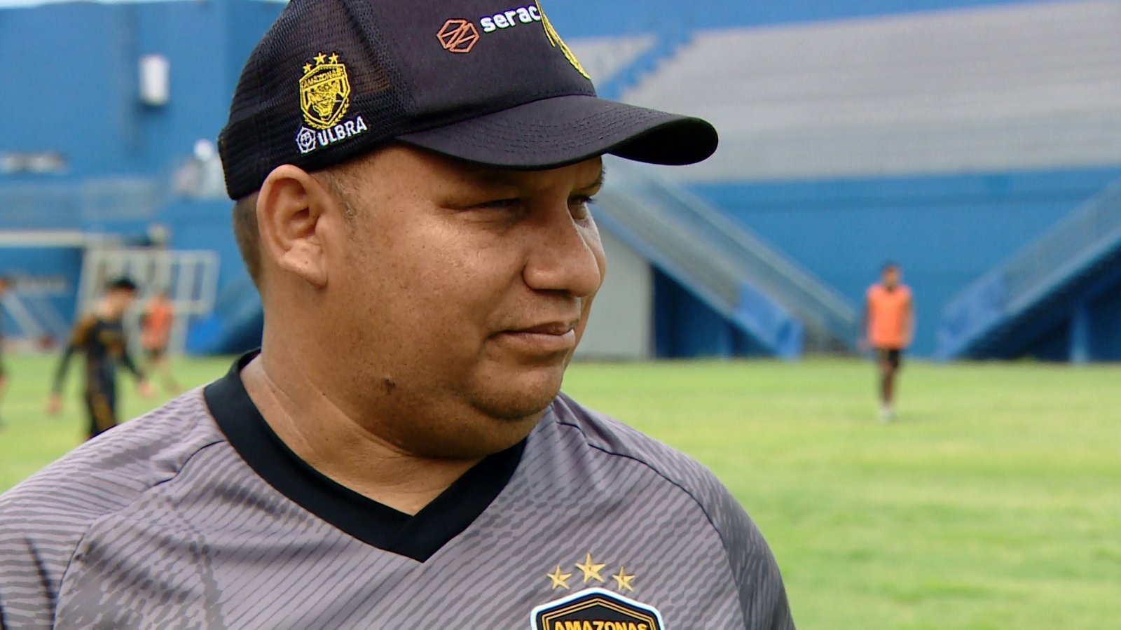 Técnico do Amazonas prega respeito ao Atlético-MG, mas diz: “Confiamos no nosso ataque”