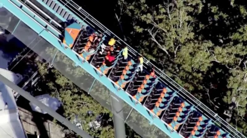 O acidente em montanha-russa do Six Flags que deixou um morto e vários feridos nos Estados Unidos