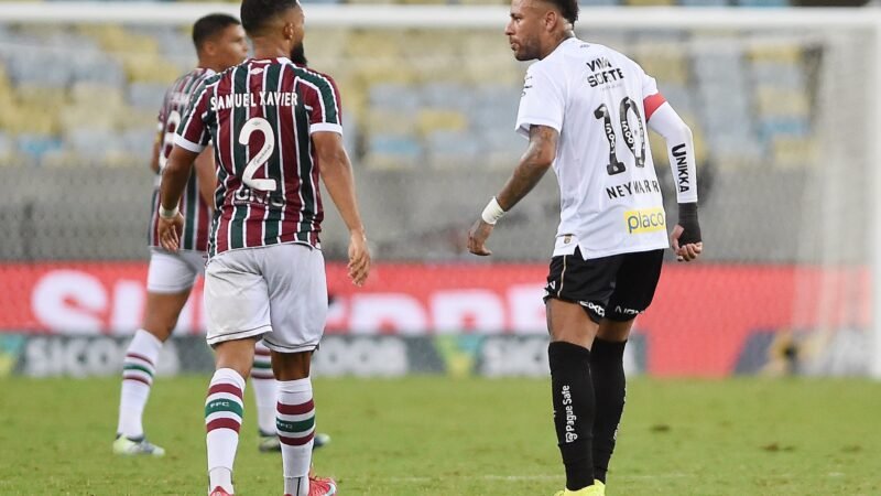 Fluminense x Santos: Samuel Xavier reencontra Neymar após treta, recorda polêmica e projeta duelo