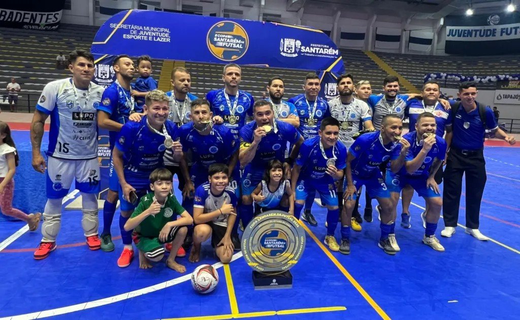 Cruzeiro/Planalto vence o Maranata e conquista título inédito e invicto da Copa Santarém de Futsal Master