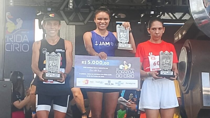 Franciane Moura vence os 10 km da Corrida do Círio e leva o Amazonas ao pódio em Belém