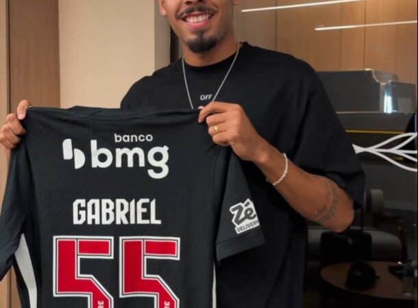 Da várzea à Europa até o Vasco: a trajetória de Gabriel, reforço da defesa