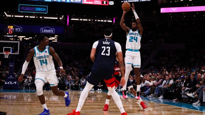 Brandon Miller brilha com 39 pontos, bate recorde pessoal e lidera vitória dos Hornets