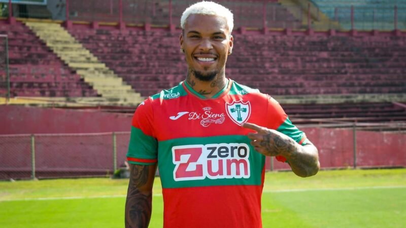 ABC anuncia atacante Guilherme Santos, ex-Portuguesa e Botafogo-PB