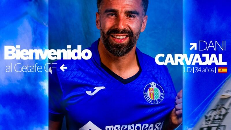 Carvajal, ex-Real Madrid, é anunciado pelo Getafe após impasse financeiro