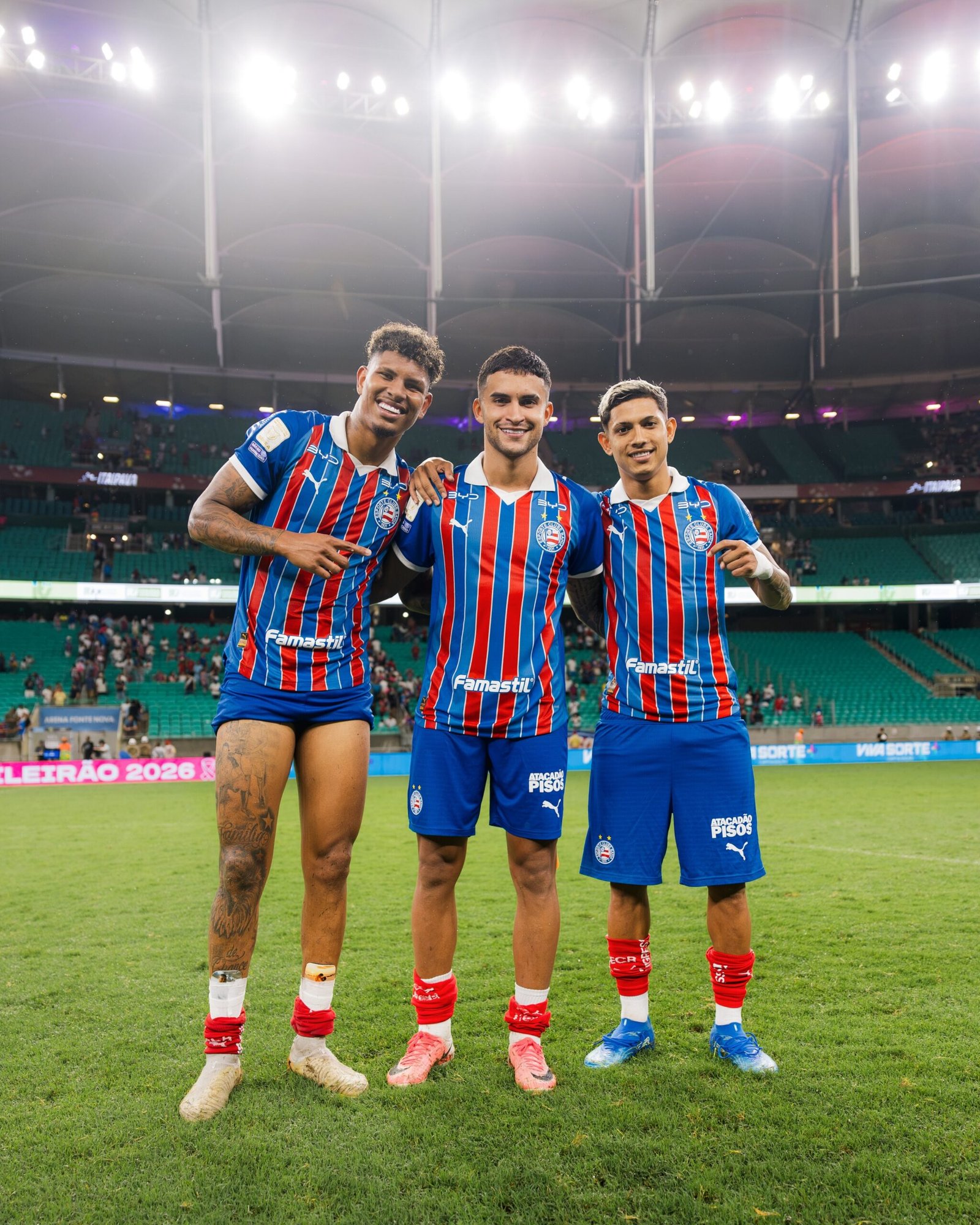 Destaques do Bahia contra o São Paulo pedem desculpas por post com Neymar: “Não foi maldade”