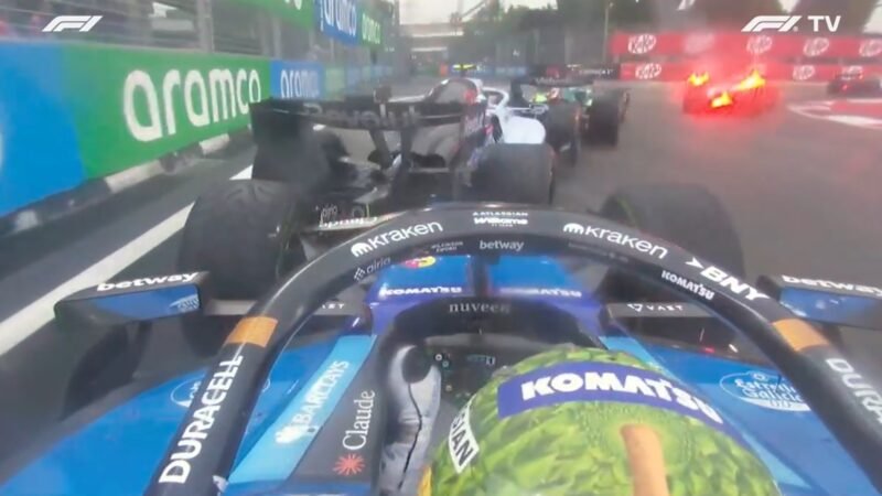 Bortoleto assegura participação na classificação em Singapura após batida