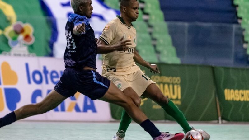 Atlético-PI 3 x 2 Magé Futsal: Cavernão vence mais uma e fecha a 1ª fase na liderança