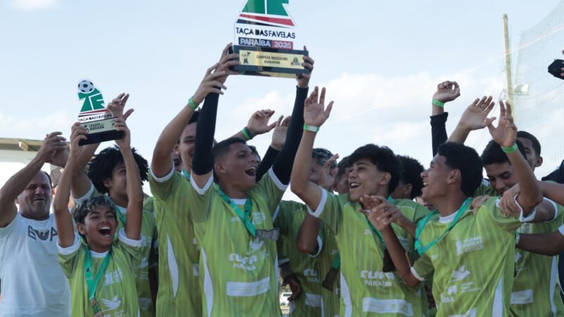 Final masculina da etapa estadual da Taça das Favelas PB 2026 é definida; confira os detalhes