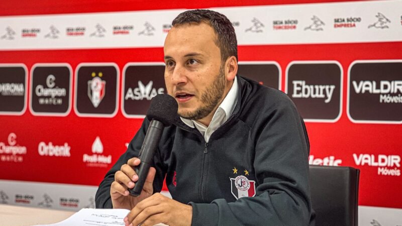 Dartanhan Oliveira renuncia ao cargo de presidente do Joinville