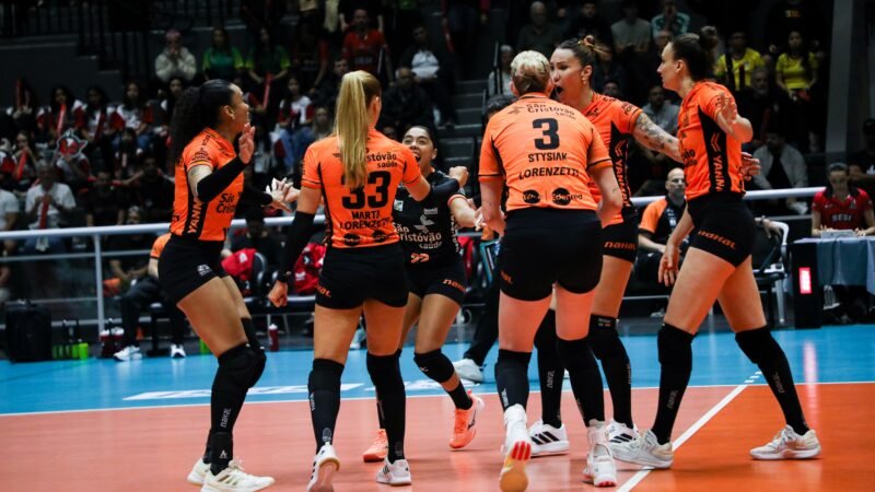 Osasco vence o Sesi-Bauru no golden set e fatura o 19º Paulista de vôlei feminino