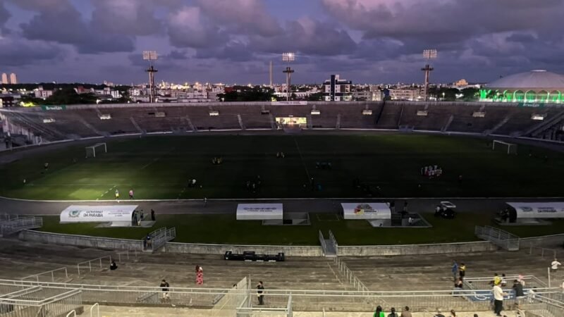 Em jogo marcado por apagão no Almeidão, Spartax e Sport-PB ficam no empate pela Segundona