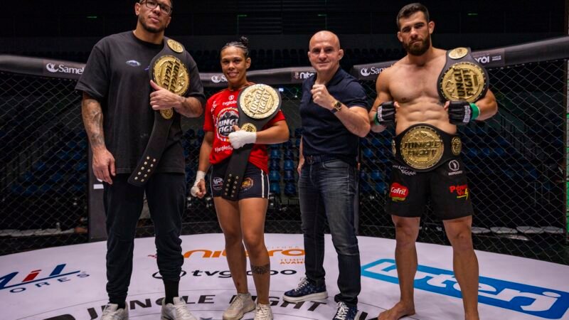 Jungle Fight 155: Campeões definem combates pela via rápida