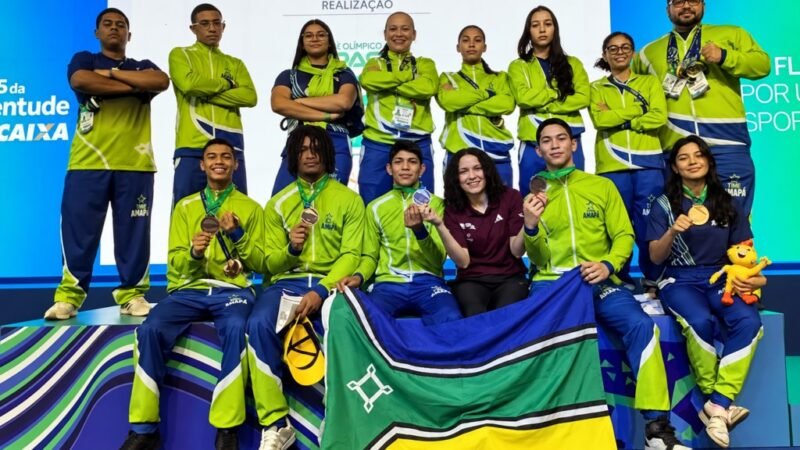 Amapá chega a seis medalhas nos Jogos da Juventude