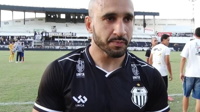 Leandro Costa valoriza vitória do Central na estreia: “O importante foram os três pontos”