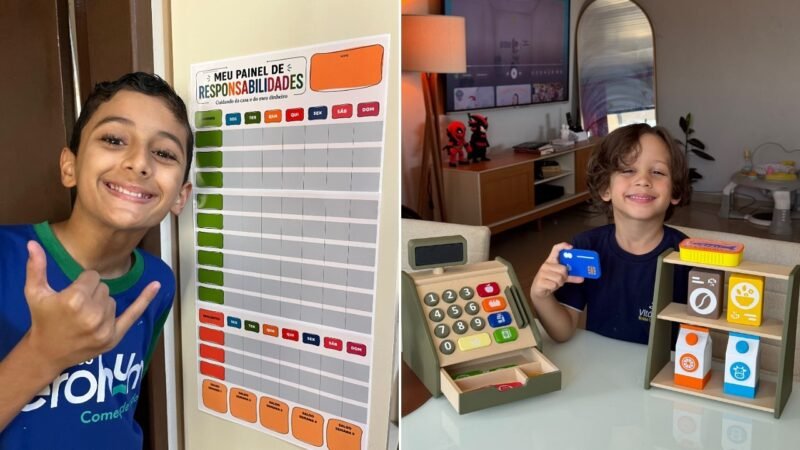 Dar mesada, ensinar a poupar ou deixar gastar? Veja como falar de dinheiro com os filhos