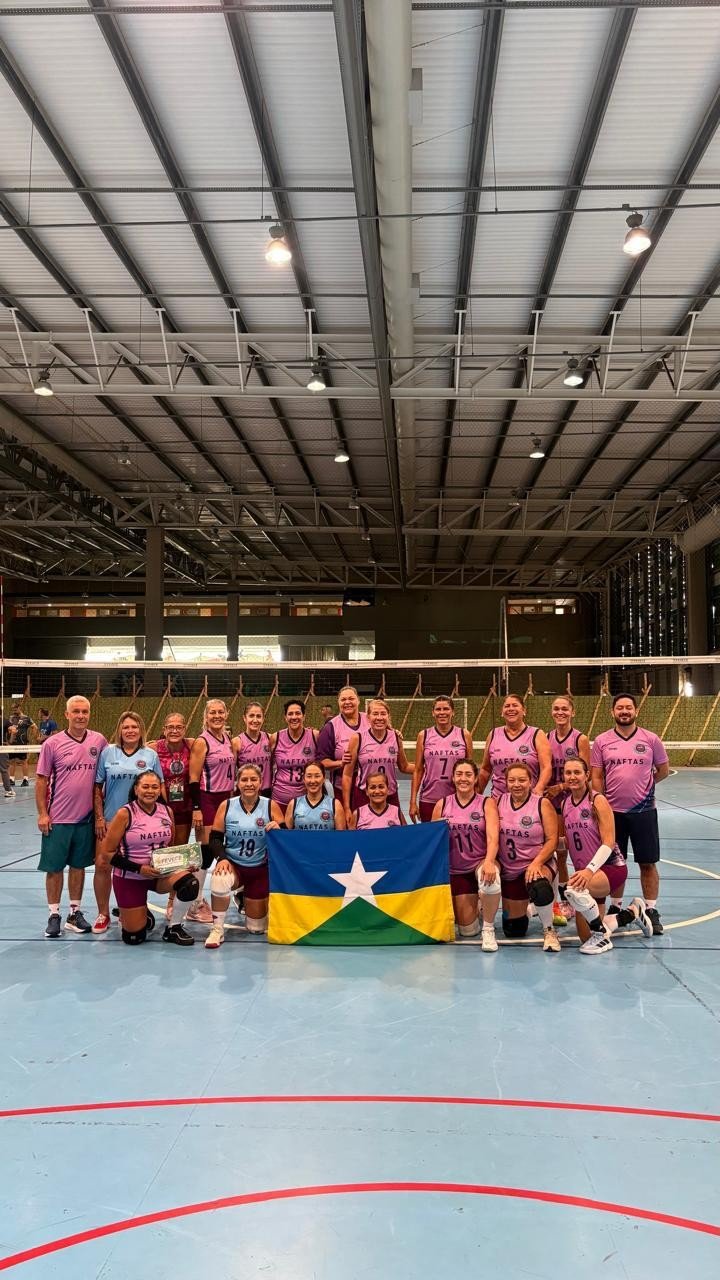 Após conquista prata em Fortaleza, time de vôlei master de RO mira 2027: “Algumas paixões não ficam velhas”
