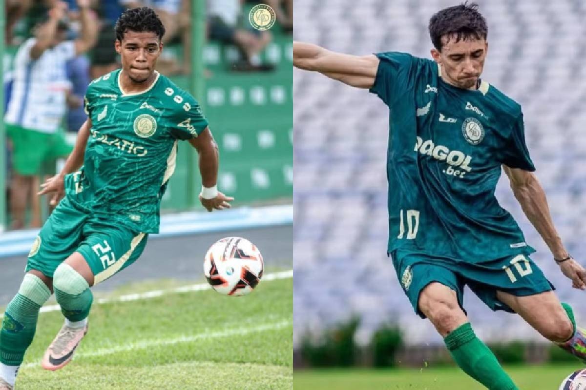 Atlético-PI acerta renovação com lateral Melk e meio-campo Esquerdinha para 2027