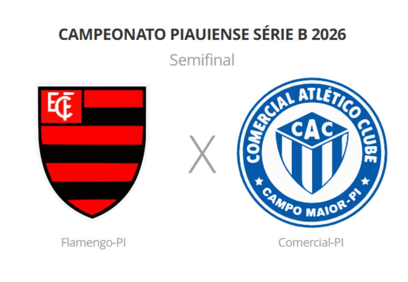 Flamengo-PI x Comercial-PI: veja horário, prováveis escalações e arbitragem
