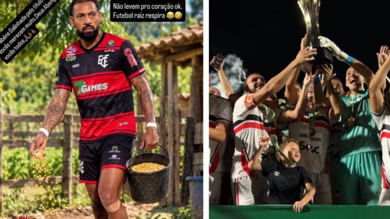 Everton Heleno parabeniza River-PI por título e brinca após vice do Fla-PI: “Parabéns, Galinhada”