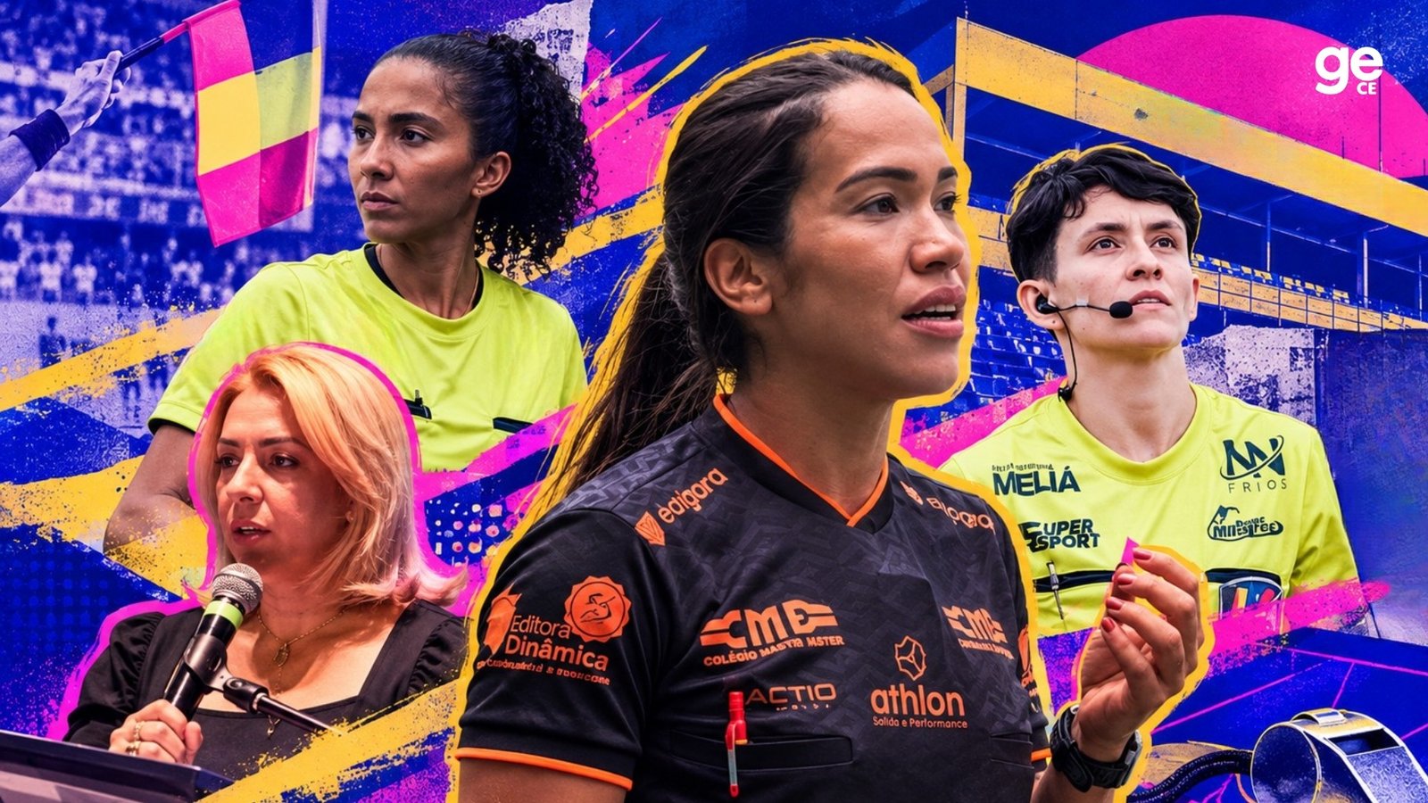 “O Jogo Por Elas”: arbitragem feminina ganha referências no futebol cearense