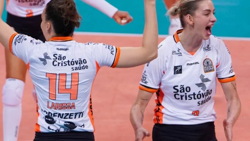 Osasco domina Pinheiros, vence por 3 a 0 e fica perto da final do Paulista de vôlei